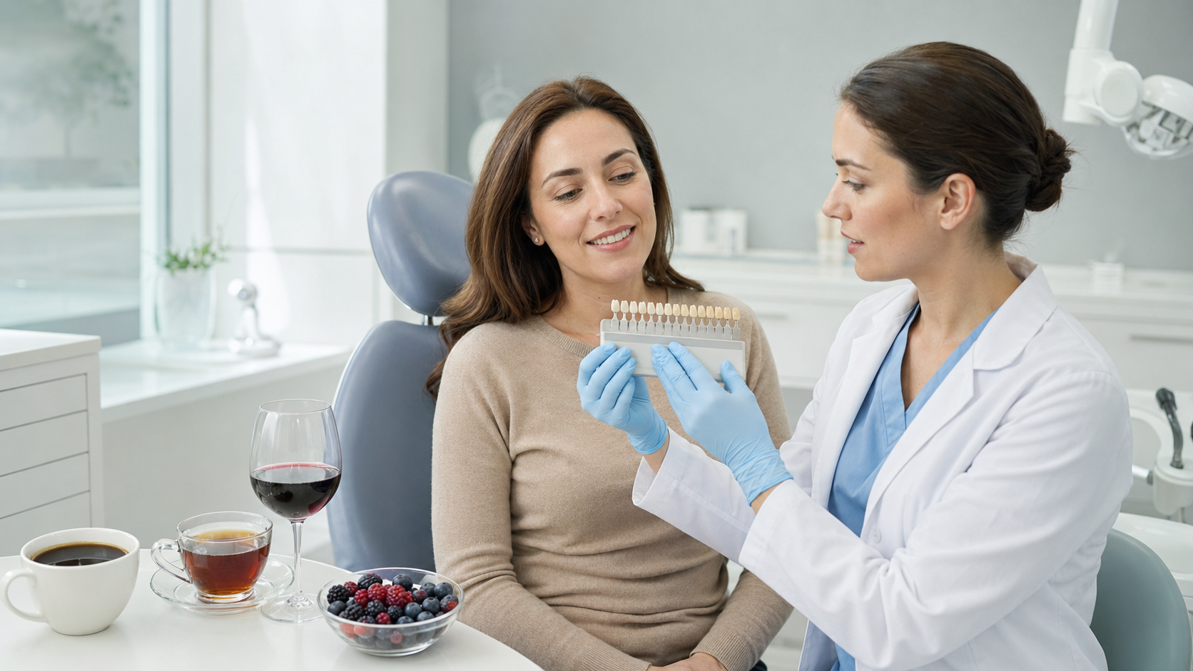 Everyday causes of discolouration