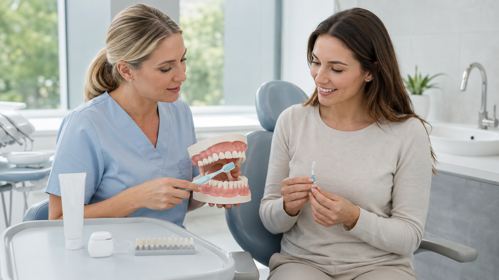 Supporting results with oral hygiene